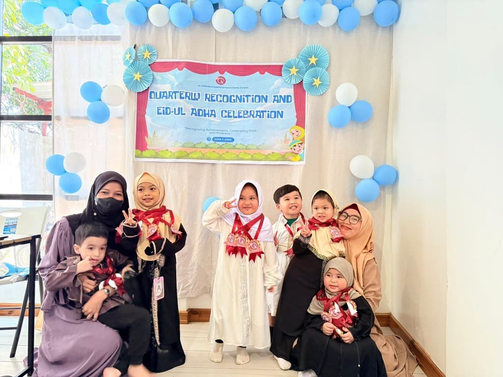 AQA families at an Eid celebration